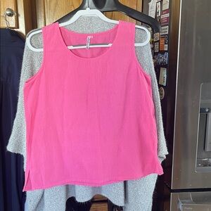 Lulu-B Tank Top Pink Small